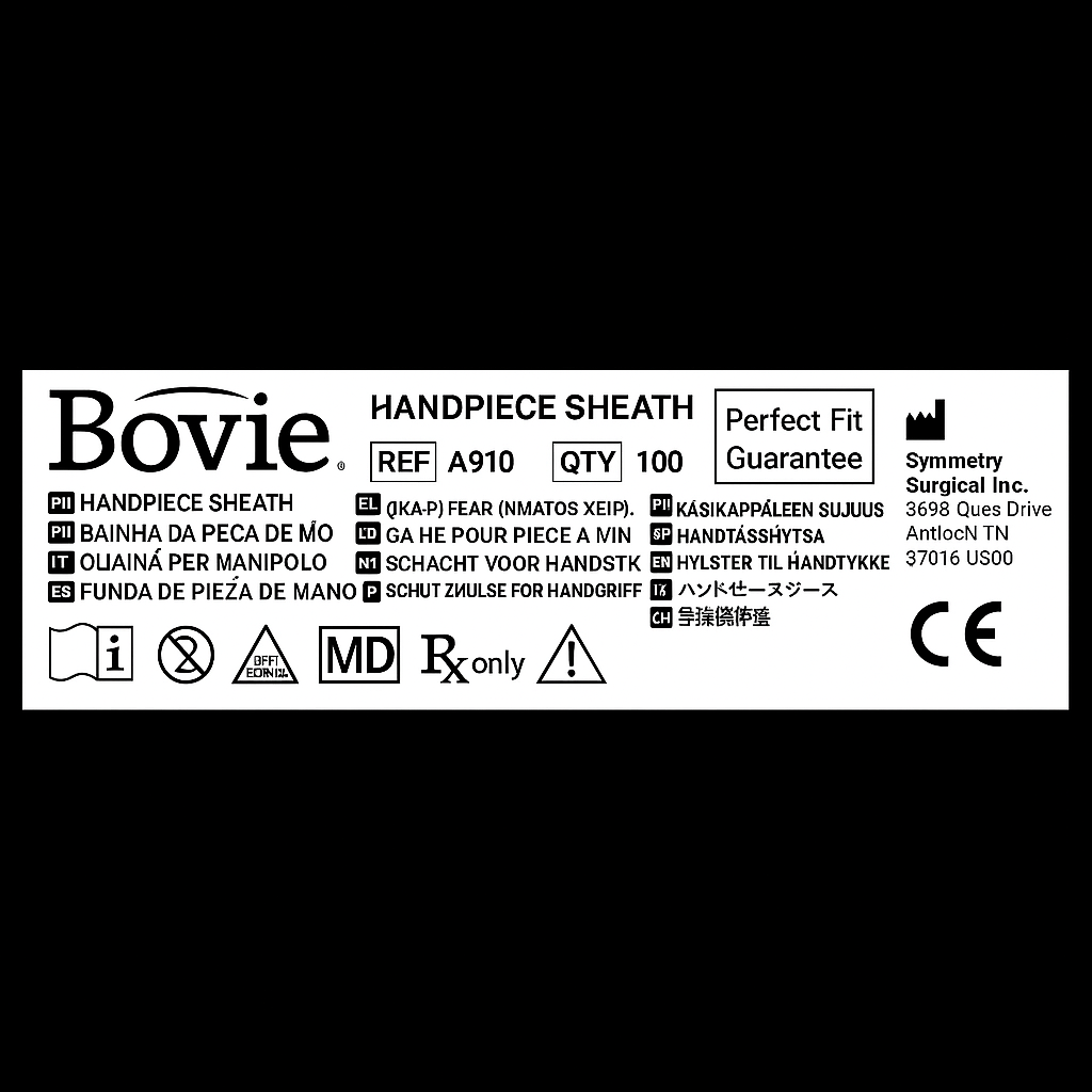 Handpiece Sheaths - Non-Sterile, Disposable,  Pack of 100